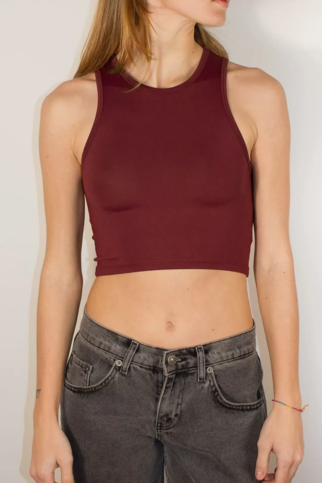 Subdued Top | Crop top all'americana Multicolor