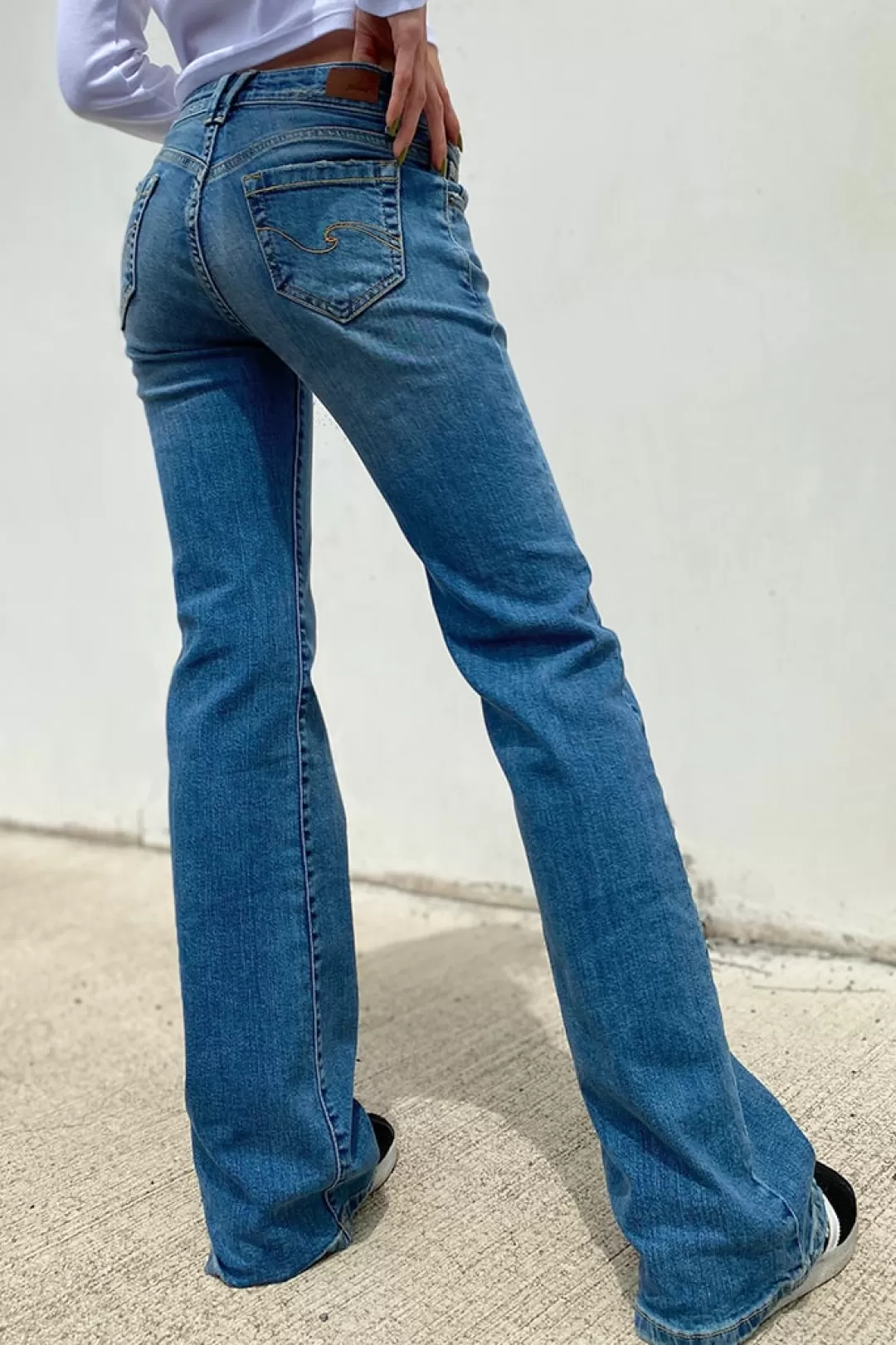 Subdued Denim | Jeans flare low waist Multicolor