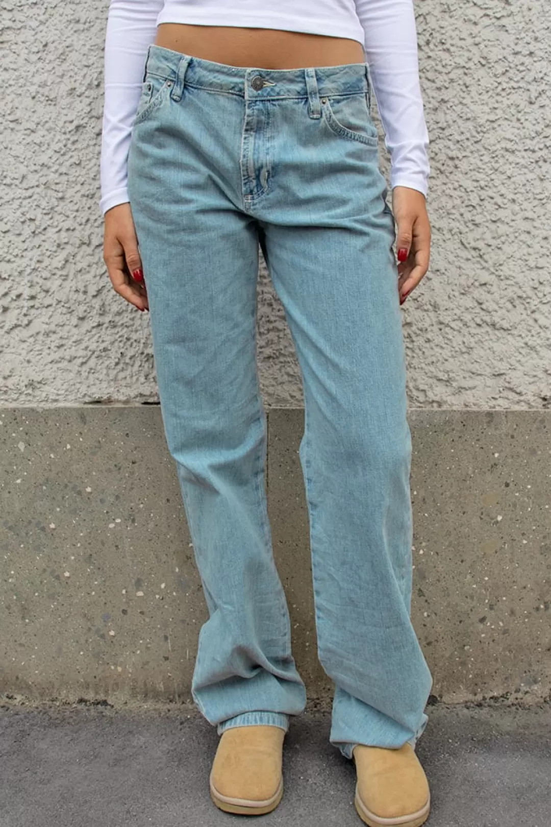 Subdued Denim | Jeans low waist con ricamo Multicolor