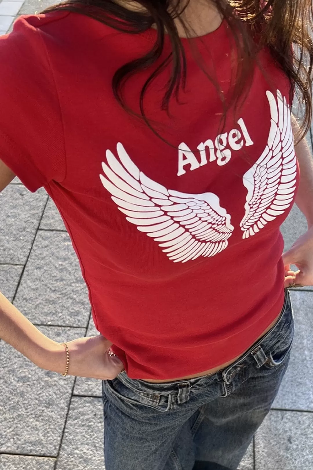 Subdued Graphics | T-shirt Angel Multicolor